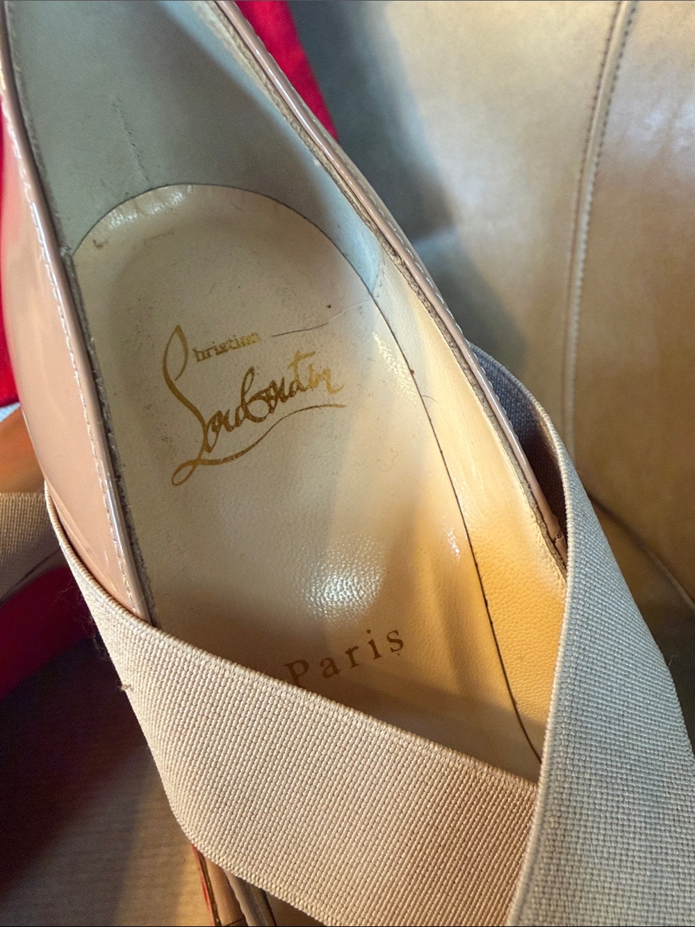 Christian Louboutin Nude - Sharpstagram 39 - Never worn - tried on twice - Picture 5 of 7